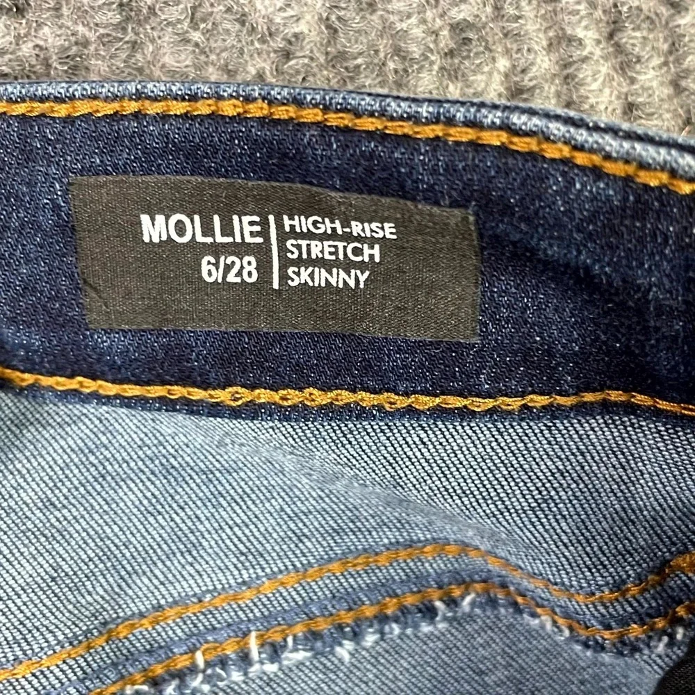 Buffalo David Bitton Mollie Skinny Jeans Women's 6/28 Blue Stretch Streetwear